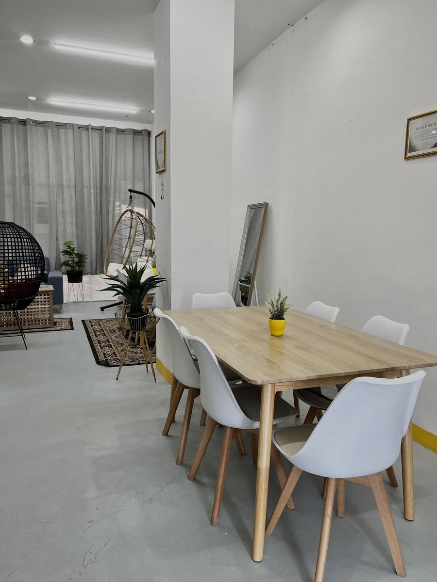FocusLab coworking space in Talisay City, Cebu - individual desk with charging station