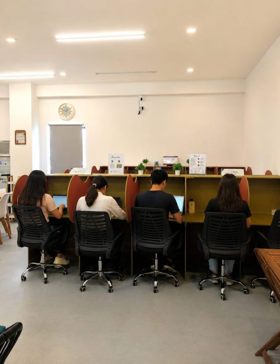 FocusLab coworking space in Talisay City, Cebu - air-conditioned interior