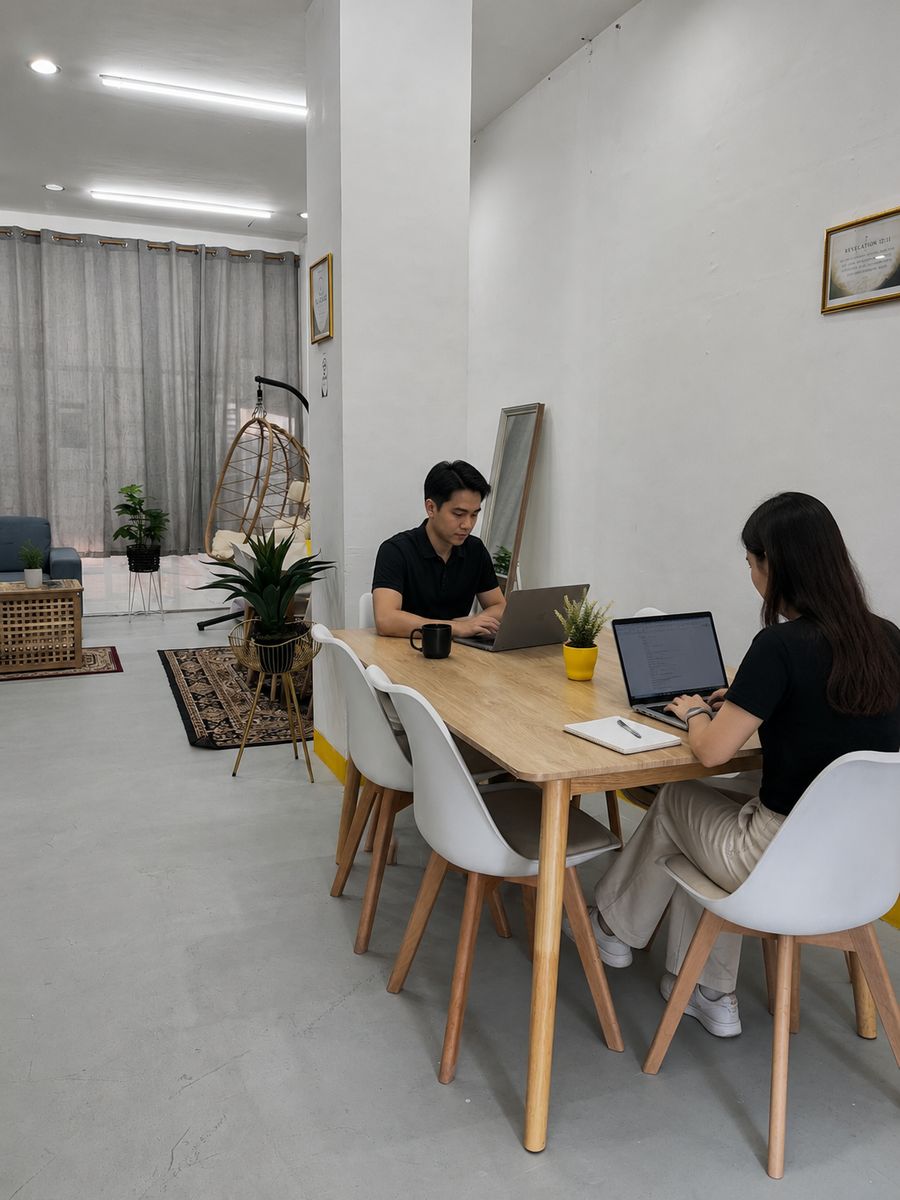 FocusLab coworking space in Talisay City, Cebu - coworking interior